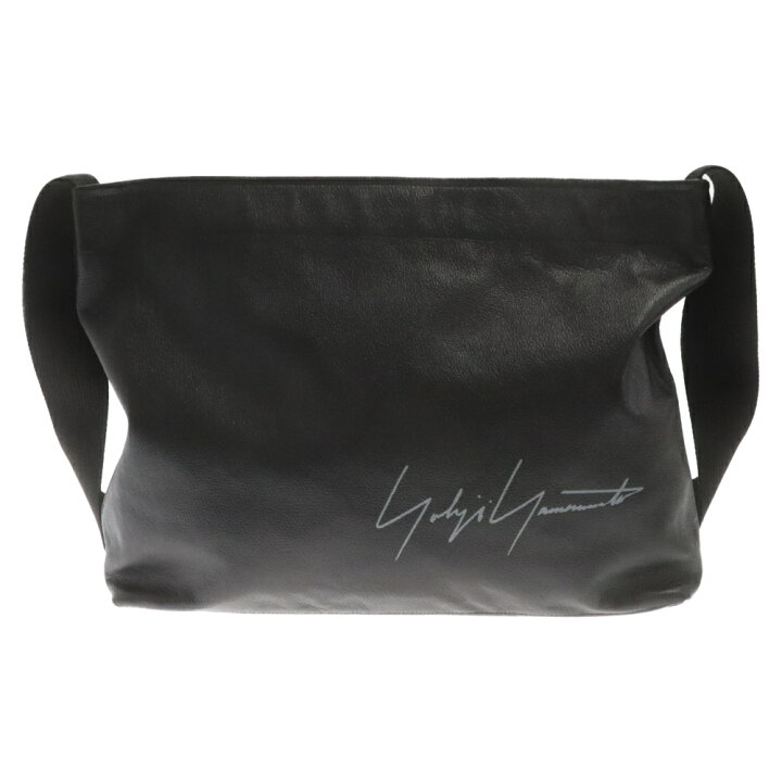 楽天市場】Yohji Yamamoto(ヨウジヤマモト) シグネチャーロゴ レザー  
