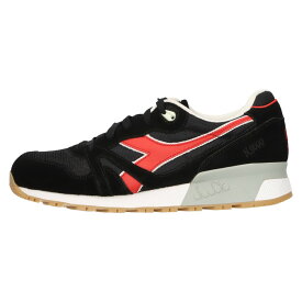 diadora(ディアドラ) サイズ:29.5cm ×PATTA N9000 9 パタ ローカットスニーカー ブラック US11.5/29.5cm 160409-06-80013【新古品/中古】【程度S】【カラーブラック】【オンライン限定商品】