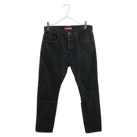 SUPREME(シュプリーム) サイズ:30 Stone Washed Black Slim Jean ストーンウォッシュド ブラックスリムジーン デニムパンツ【中古】【程度B】【カラーブラック】【取扱店舗BRING札幌店】