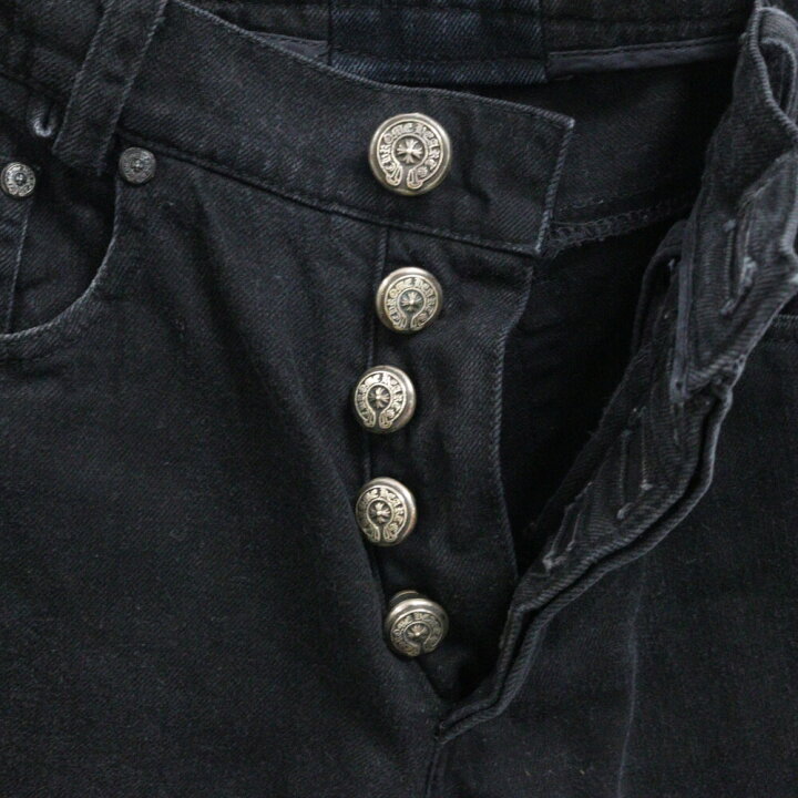 楽天市場】CHROME HEARTS(クロムハーツ) FLEURKNEE DNM PANTS 