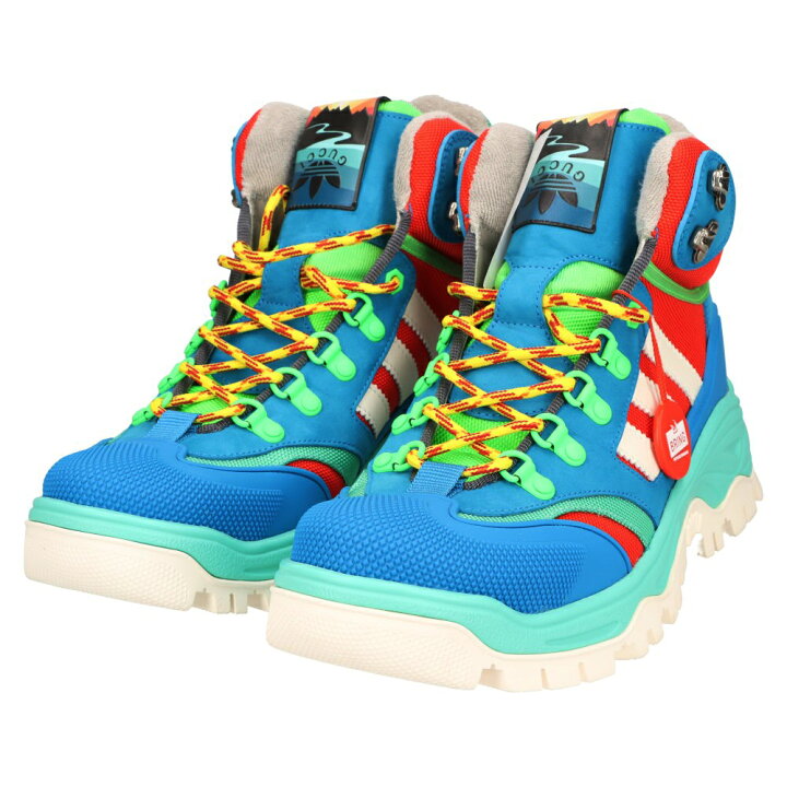楽天市場】GUCCI(グッチ) サイズ:25.0cm ×ADIDAS HI TOP SNEAKER 