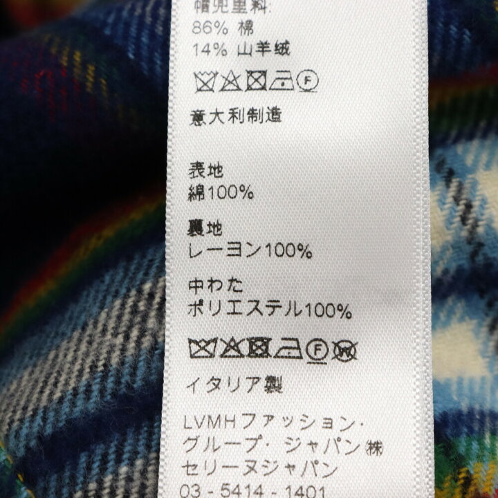 楽天市場】CELINE(セリーヌ) サイズ:36 チェック柄 キルティング 