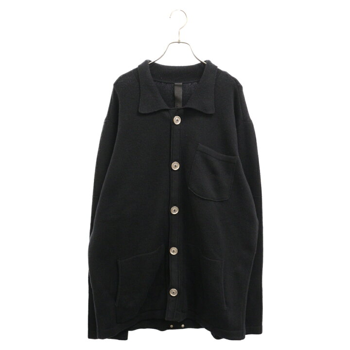 CHROME HEARTS クロムハーツ SAILIN ON CARDIGAN レザーパッチ付き 