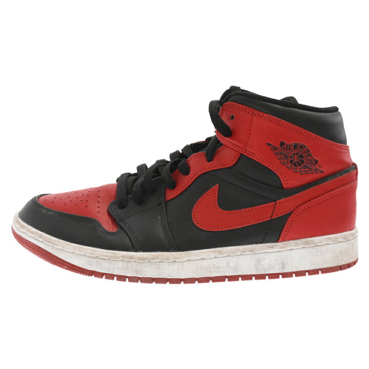 楽天市場】NIKE(ナイキ) サイズ:US8.5/26.5cm AIR JORDAN 1 MID BRED 