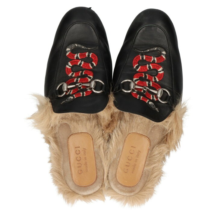 楽天市場】GUCCI(グッチ) サイズ:7 プリンスタウン スネーク ホース 