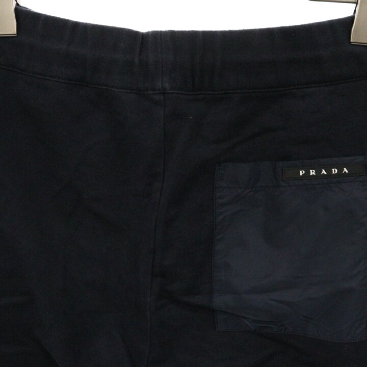 楽天市場】PRADA(プラダ) サイズ:M ロゴ ナイロンポケット スウェット 