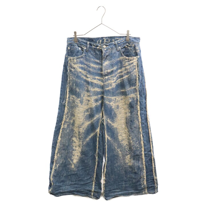 楽天市場】TAAKK(ターク) サイズ:3 24SS WIDE DENIM PANTS ダメージ 