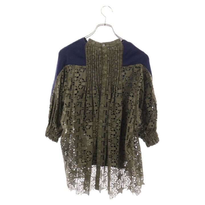 楽天市場】Sacai(サカイ) サイズ:1 21AW Embroidery Lace Knit 