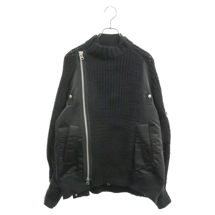 楽天市場】Sacai(サカイ) サイズ:2 23AW ニット切り替えデザイン 