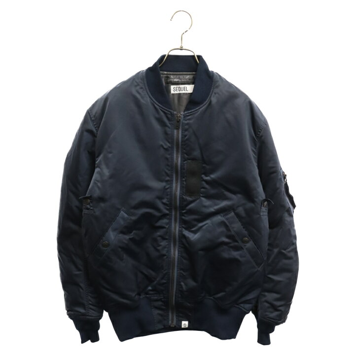 楽天市場】SEQUEL(シークエル) サイズ:L 20AW MA-1 FLIGHT JACKET エム 