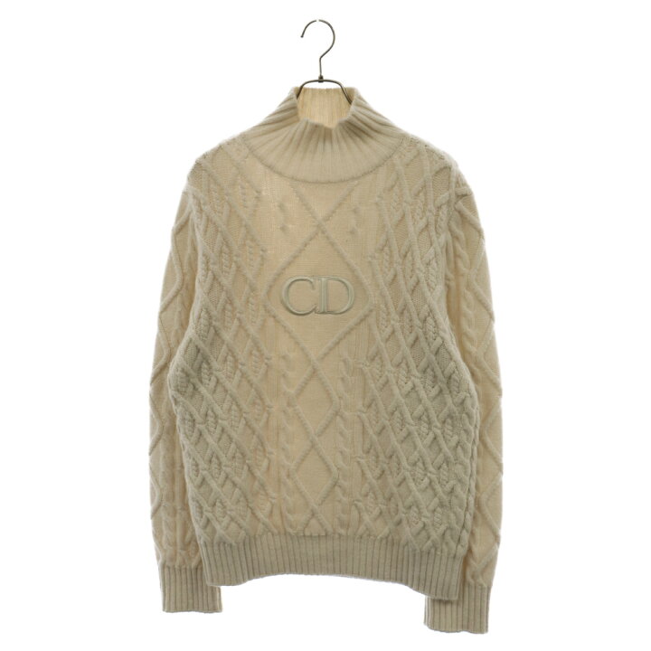 楽天市場】DIOR(ディオール) サイズ:M Stand Collar Sweater With CD 
