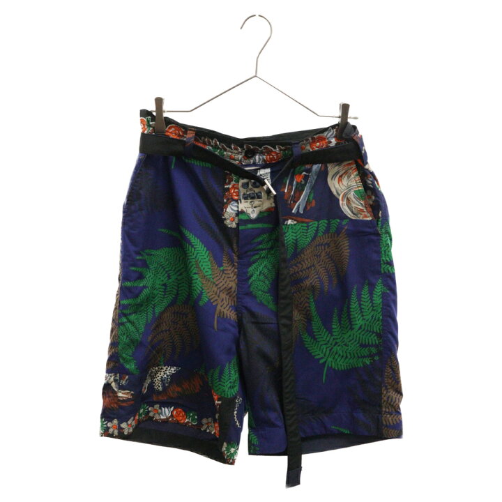 楽天市場】Sacai(サカイ) サイズ:2 21SS Archive Print Mix Shorts 21 