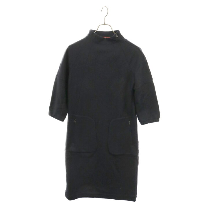 楽天市場】PRADA(プラダ) サイズ:S Mock neck Wool One-piece モック 