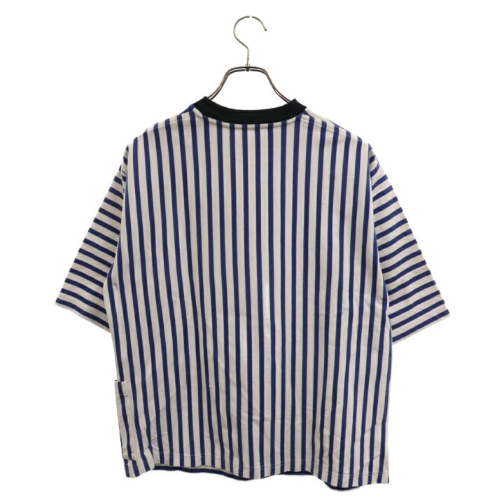 楽天市場】MARNI(マルニ) サイズ:48 ボーダー サイド ポケット 半袖T 