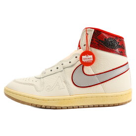NIKE(ナイキ) サイズ:26.5cm ×Awake NY JORDAN AIR SHIP アウェイク ジョーダン エアシップ ハイカットスニーカー レッド/ホワイト US8.5/26.5cm FN8675-100【新古品/中古】【程度S】【カラーホワイト】【オンライン限定商品】