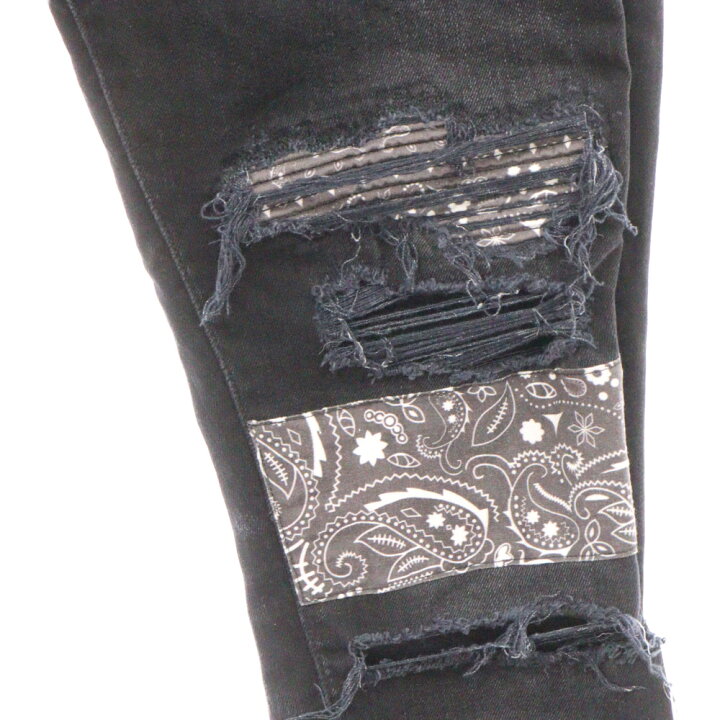 楽天市場】AMIRI(アミリ) サイズ:31 22AW MX1 Bandana Skinny Fit 