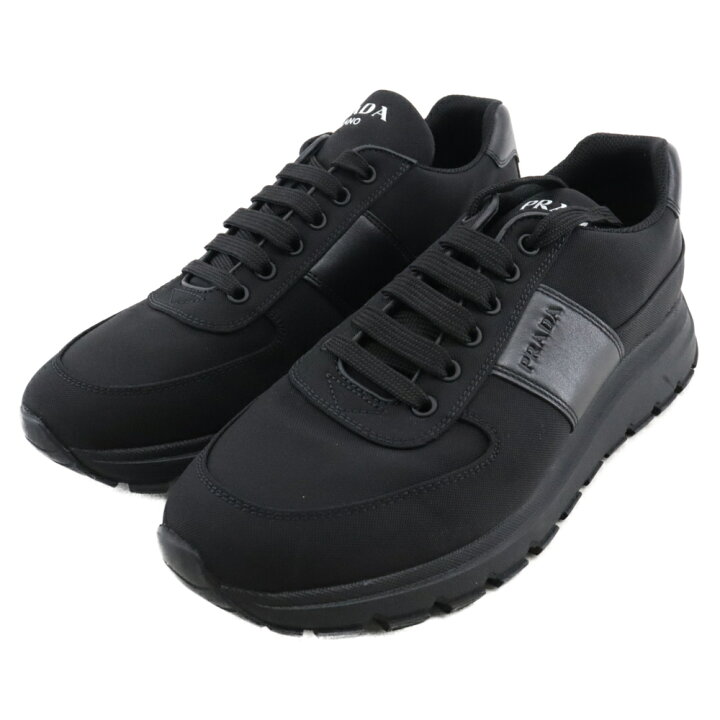 楽天市場】PRADA(プラダ) サイズ:8 1/2 ナイロン テック ローカット 