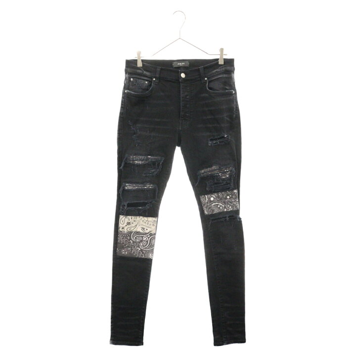 楽天市場】AMIRI(アミリ) サイズ:31 22AW MX1 Bandana Skinny Fit  