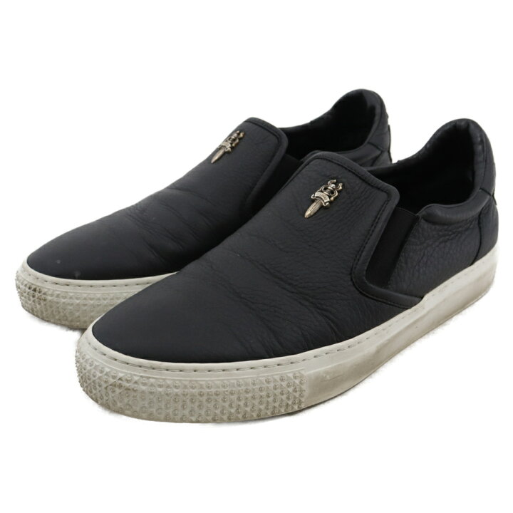 楽天市場】CHROME HEARTS(クロムハーツ) サイズ:41 SLIP ON BLK CALF 