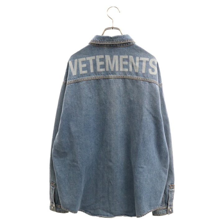 楽天市場】VETEMENTS(ヴェトモン) サイズ:S 20AW バックロゴ プリント 