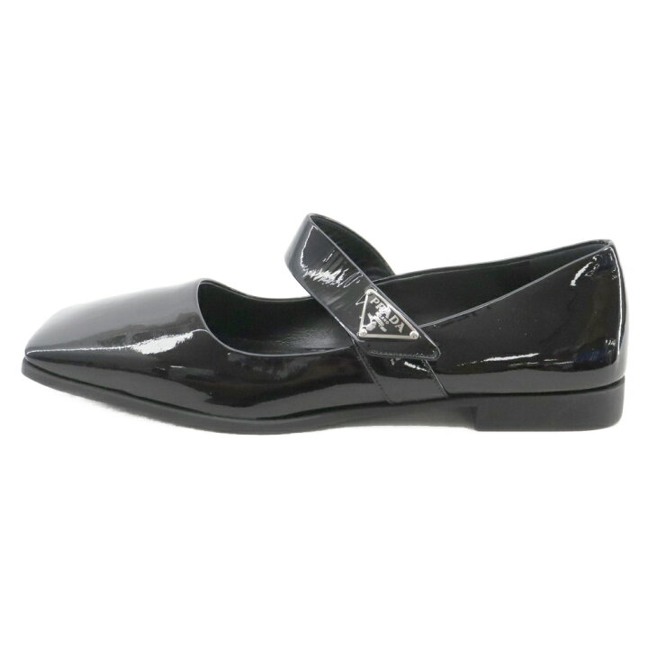 楽天市場】PRADA(プラダ) サイズ:36.5 パテントレザートライアングル 