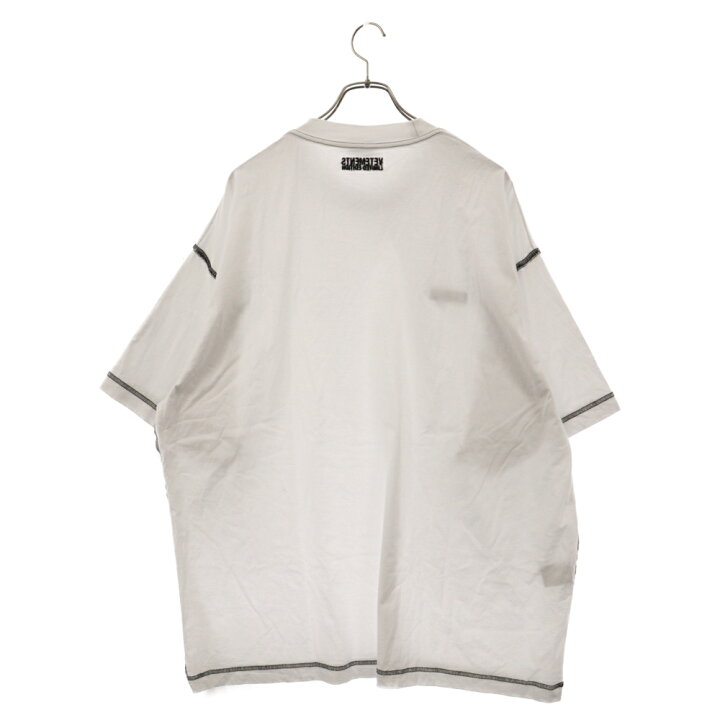 ヴェトモン 24SS INSIDE-OUT T-SHIRT インサイドアウト エンブロイ  