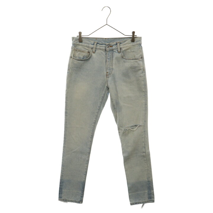楽天市場】OFF-WHITE(オフホワイト) サイズ:30 Corp Distress Skinny  