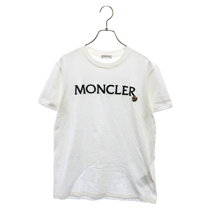 楽天市場】MONCLER(モンクレール) サイズ:L フロントロゴ Tシャツ 半袖 