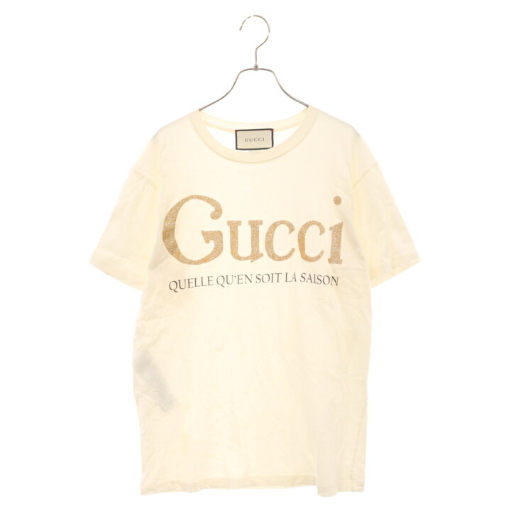 楽天市場】GUCCI(グッチ) サイズ:XS 19AW グリッター ロゴプリント 