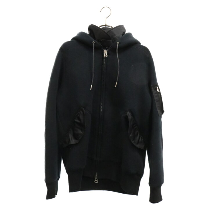 楽天市場】Sacai(サカイ) サイズ:1 21AW Sponge Sweat Hoodie 21 