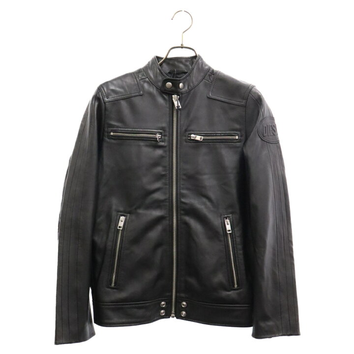 楽天市場】DIESEL(ディーゼル) サイズ:XS L-BOY JACKET ラムレザー 