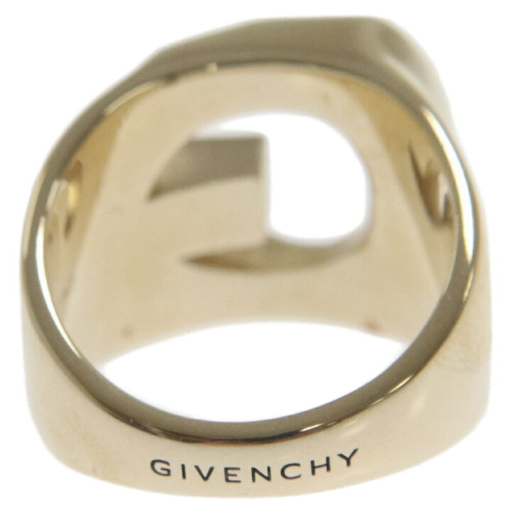楽天市場】GIVENCHY(ジバンシィ) サイズ:13.5号 G CHAIN GOLDEN SIGNET 