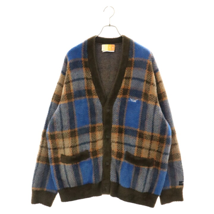 楽天市場】KITH(キス) サイズ:XL 22AW Plaid Mohair Cardigan  