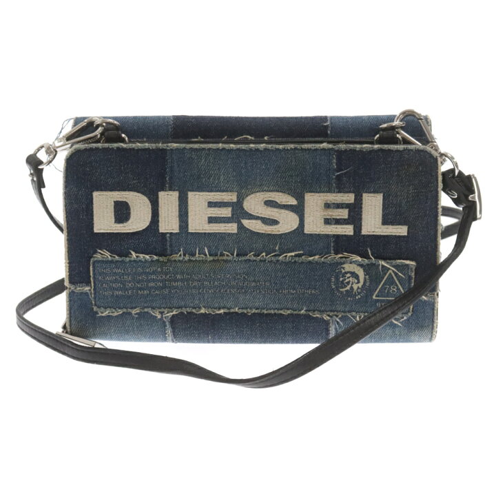楽天市場】DIESEL(ディーゼル) ショルダーバッグ デニム パッチワーク 