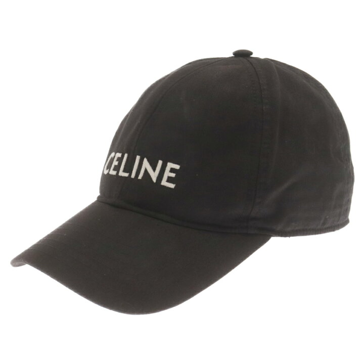 楽天市場】CELINE(セリーヌ) サイズ:M ロゴ刺繍 ベースボールキャップ  