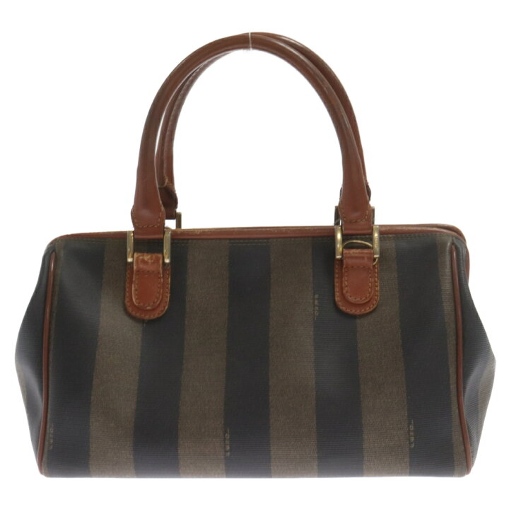 楽天市場】FENDI(フェンディ) Mini Boston Bag ペカン柄ミニボストン  