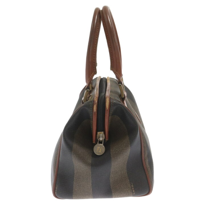楽天市場】FENDI(フェンディ) Mini Boston Bag ペカン柄ミニボストン  