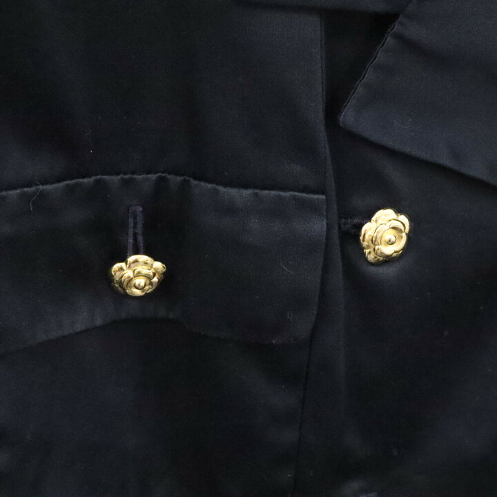 楽天市場】CHANEL(シャネル) VINTAGE ヴィンテージ カメリアボタン 金 