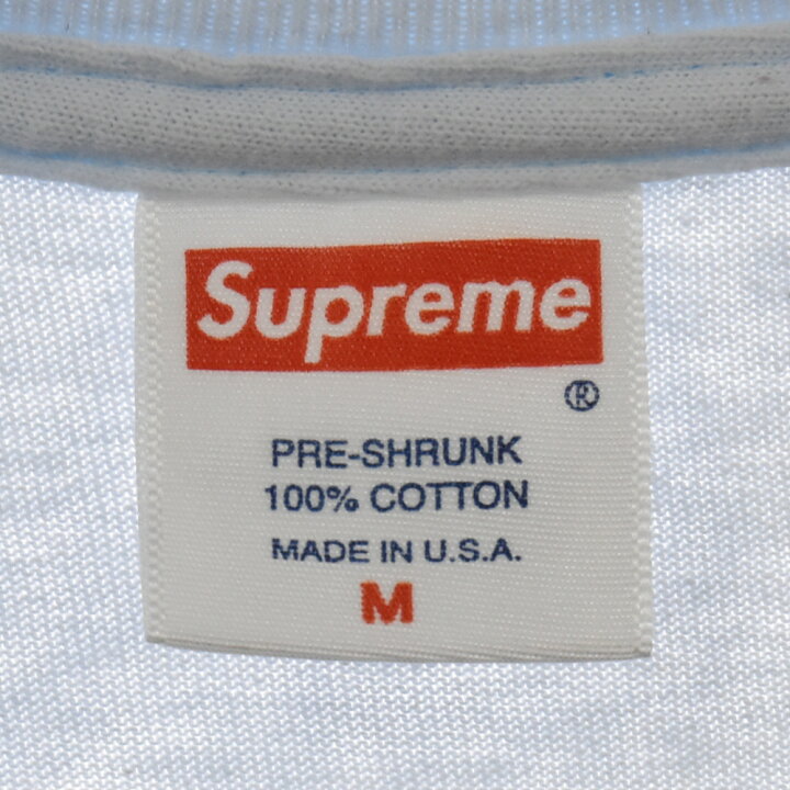 楽天市場】SUPREME(シュプリーム) サイズ:M 初期 Box Logo Tee Sky 