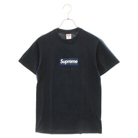 SUPREME(シュプリーム) サイズ:S 15SS ×New York Yankees Box Logo Tee ニューヨークヤンキース ボックスロゴ半袖Tシャツ ネイビー【中古】【程度B】【カラーネイビー】【取扱店舗BRING京都河原町店】