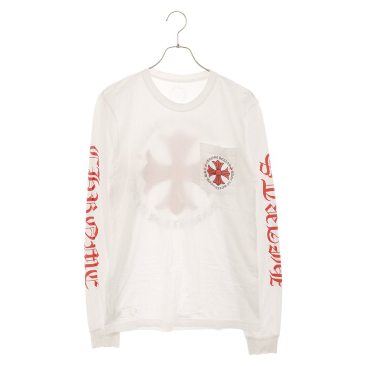 楽天市場】CHROME HEARTS(クロムハーツ) サイズ:M Red Cross L/S Tee 