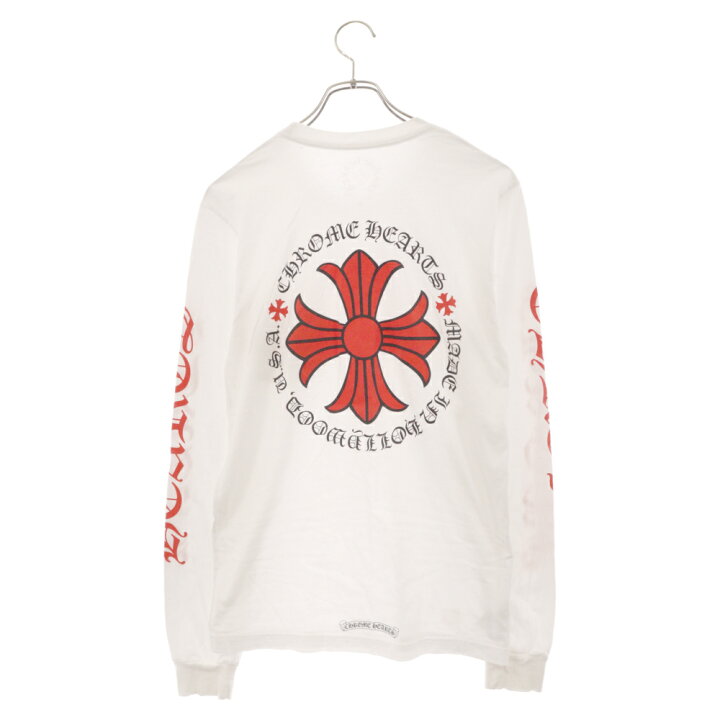 楽天市場】CHROME HEARTS(クロムハーツ) サイズ:M Red Cross L/S Tee 
