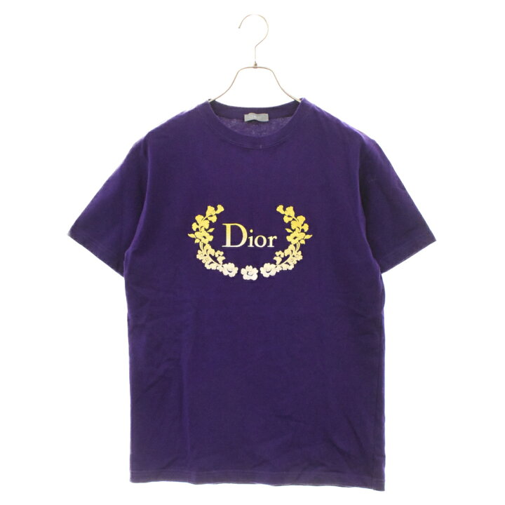 楽天市場】DIOR(ディオール) サイズ:S 23SS ロゴ刺繍クルーネック 半袖 
