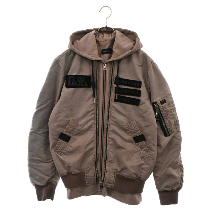 楽天市場】DIESEL(ディーゼル) サイズ:L 20AW J-KUNIO ナイロン フード  