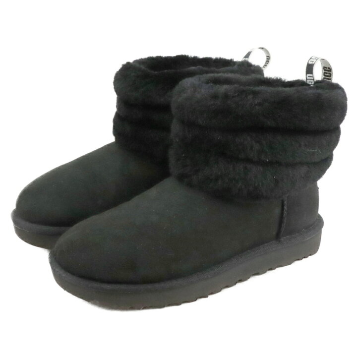楽天市場】UGG(アグ) サイズ:23.0cm フラッフ ミニ キルテッド ファー 