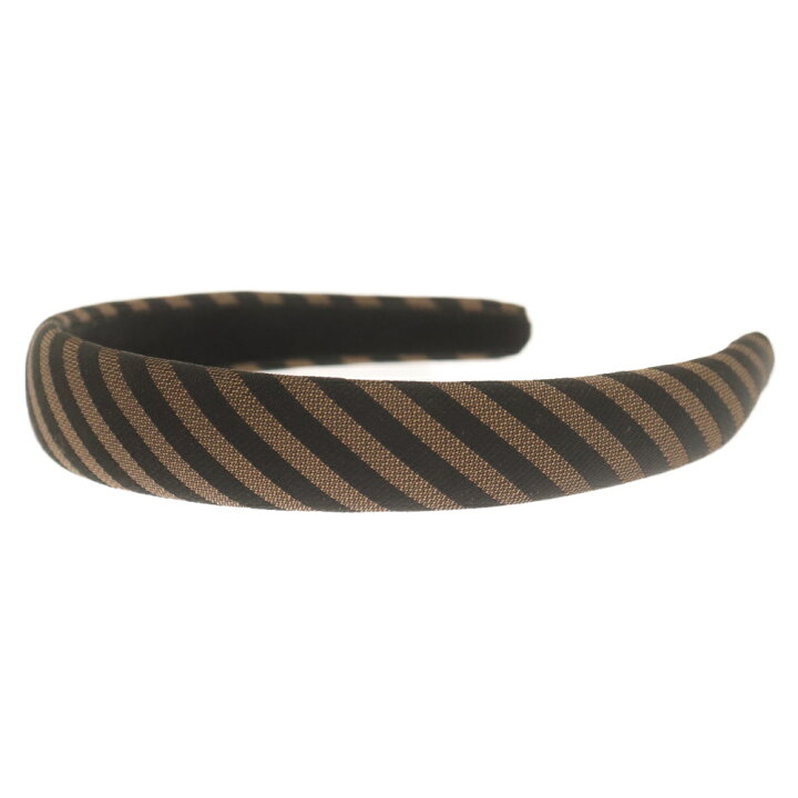楽天市場】FENDI(フェンディ) Hair Band ペカン ボーダー ヘアーバンド 