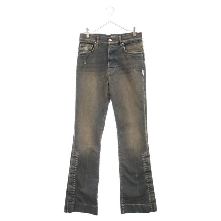 楽天市場】AMIRI(アミリ) サイズ:30 23AW STACK FLAIR JEAN 裾スナップ 
