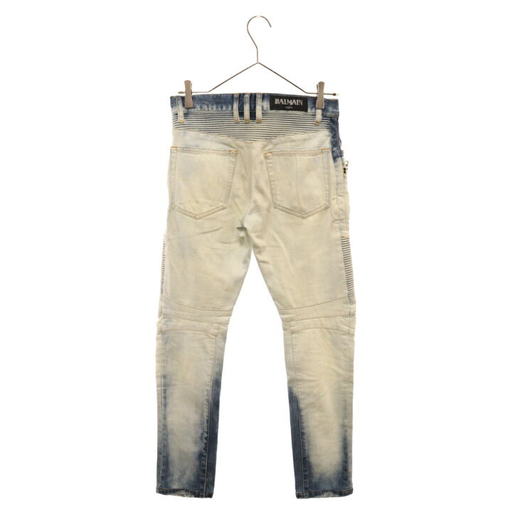 楽天市場】BALMAIN(バルマン) サイズ:27 15AW W5HT572C710 蛇腹 