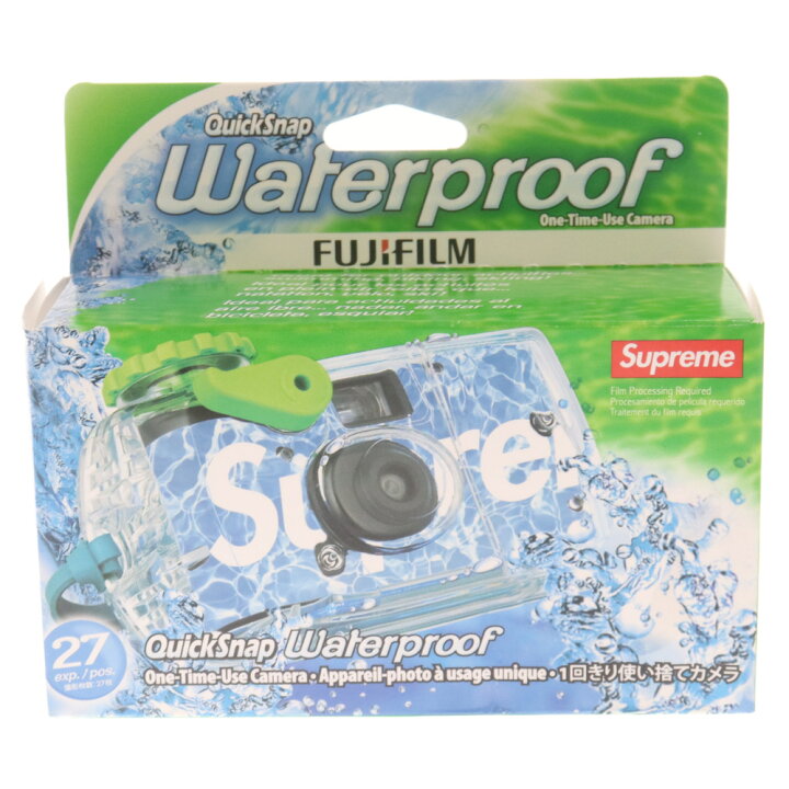 楽天市場】SUPREME(シュプリーム) Fujifilm Waterproof Camera Blue 
