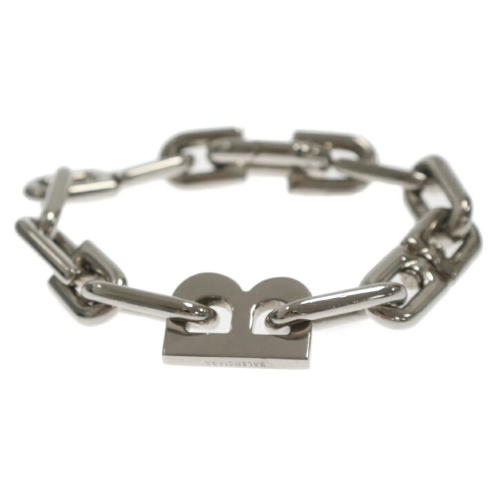 楽天市場】BALENCIAGA(バレンシアガ) サイズ:M Silver Thin B Chain 